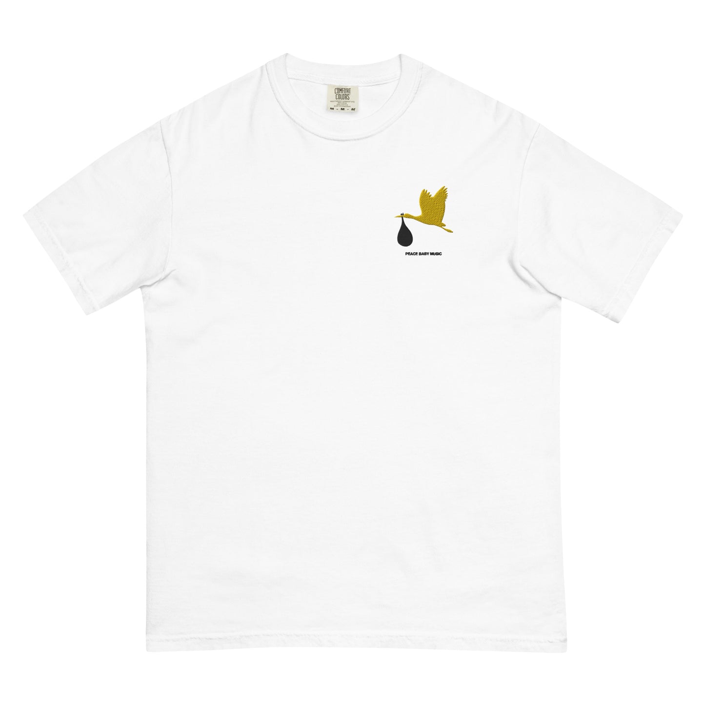 Peace Baby Music Logo Tee (White)